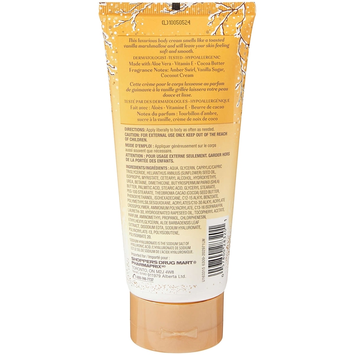 Lb Warm Vanilla Hydrating Body Cream