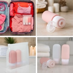 3 Piece 59 ml Silicone Bottles Set 6