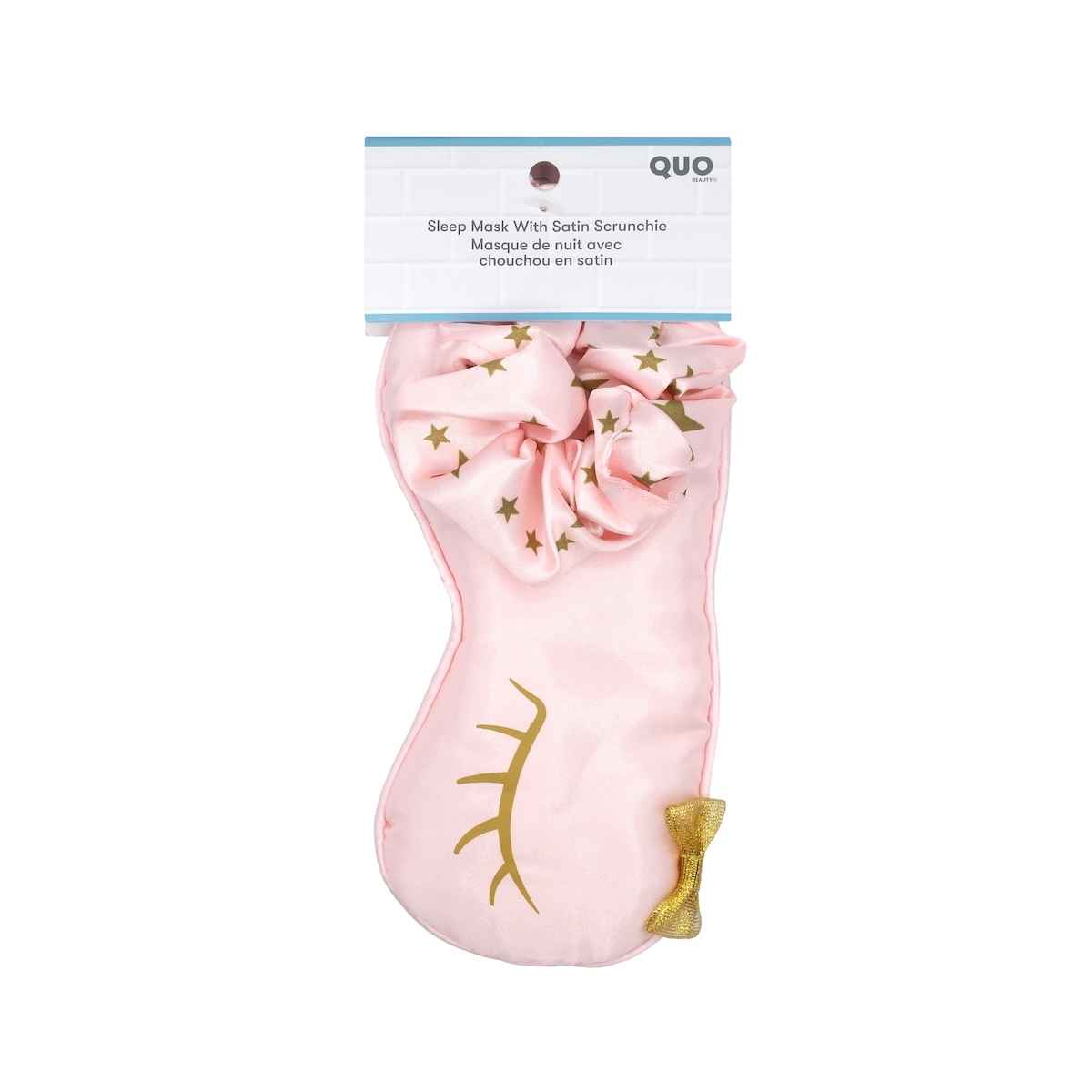 Sleep Mask With Satin Scrunchie