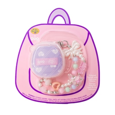 Polly Pocket x QB Rubycell Puff with case and charm
