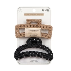  2pk Unbreakable Claw Clip With Chains 1