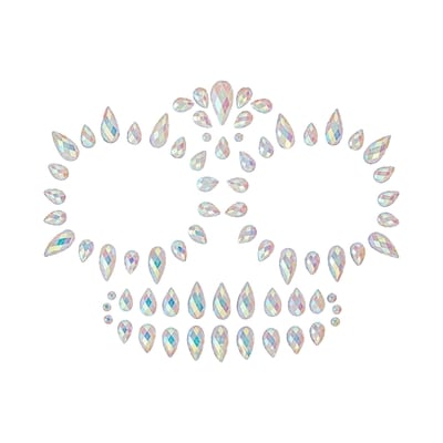 Glow-in-the-Dark Face Gems 3