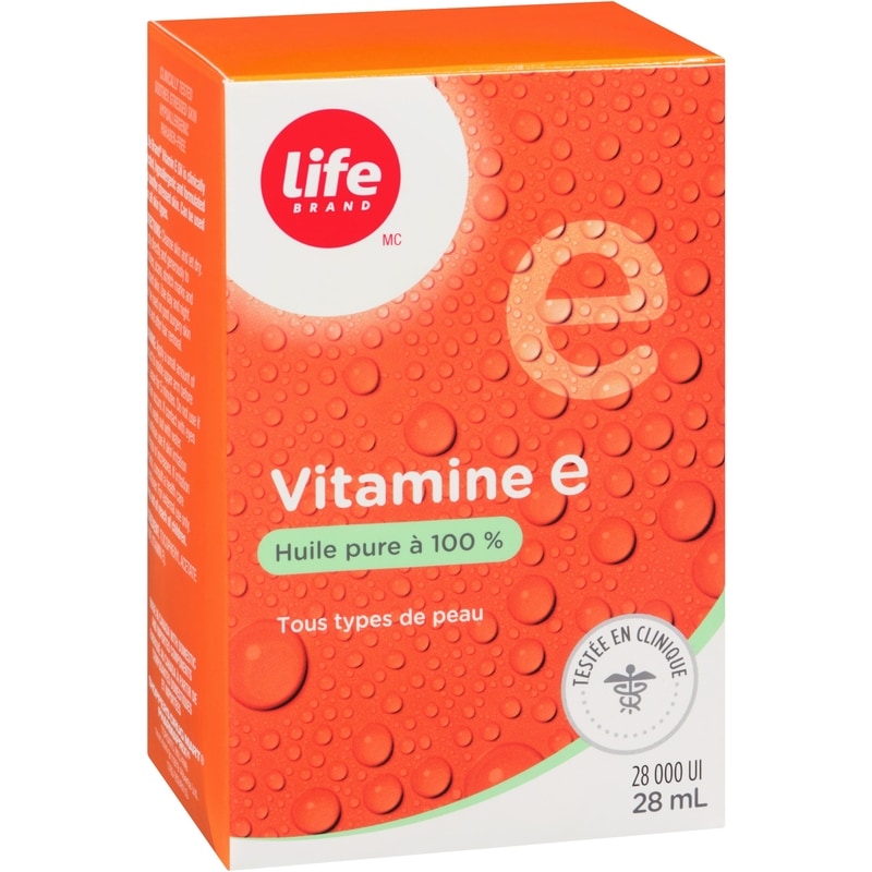 Life Brand Vitamine e huile pure à 100 %