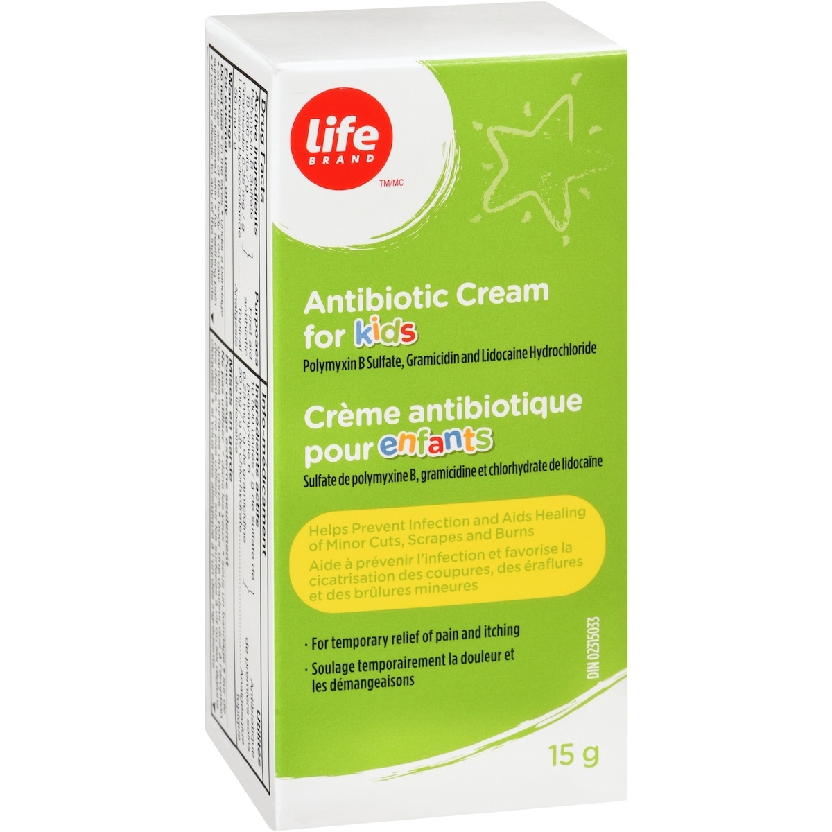 Crème antibiotique pour enfants