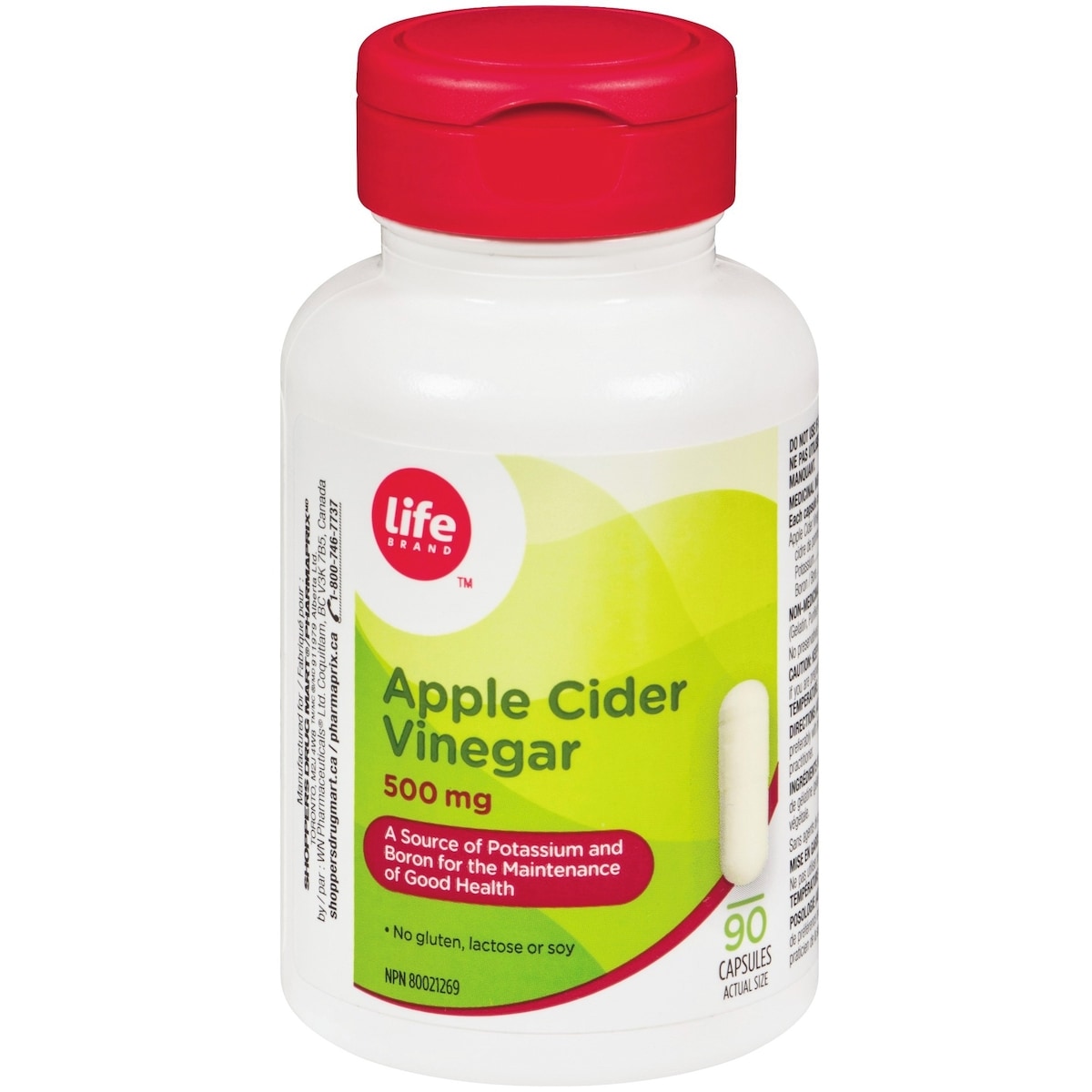 Vinaigre de cidre de pomme 500 mg
