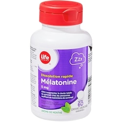 Mélatonine 5mg Dissolution rapide 2