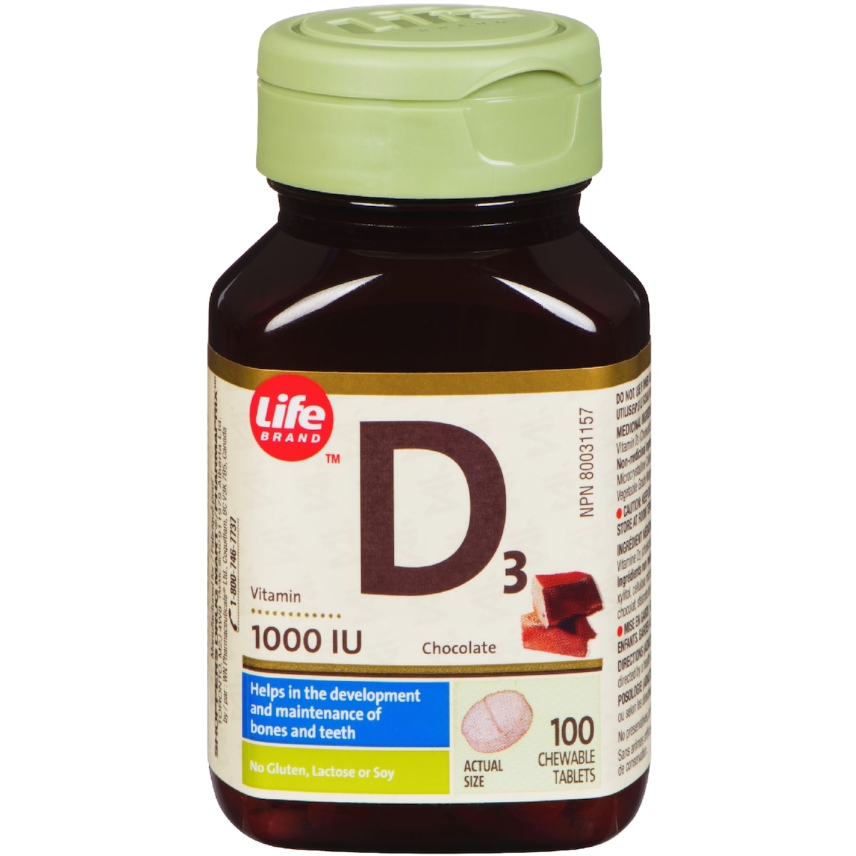 Vitamine D3 1000 IU