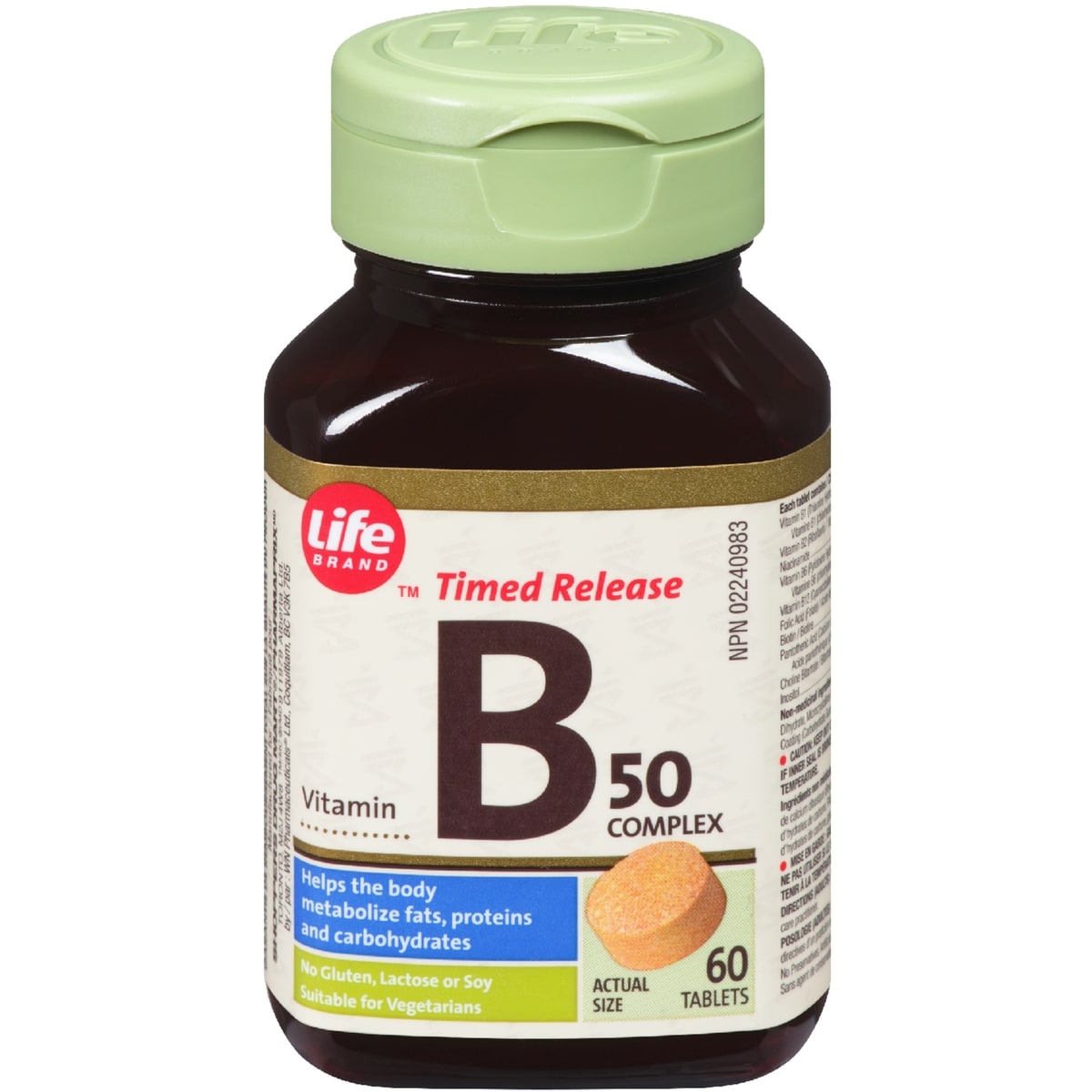 Life Brand Vitamin B 50 Complex TR | Shoppers Drug Mart Life Brand Vitamin B 50 Complex TR | Shoppers Drug Mart
