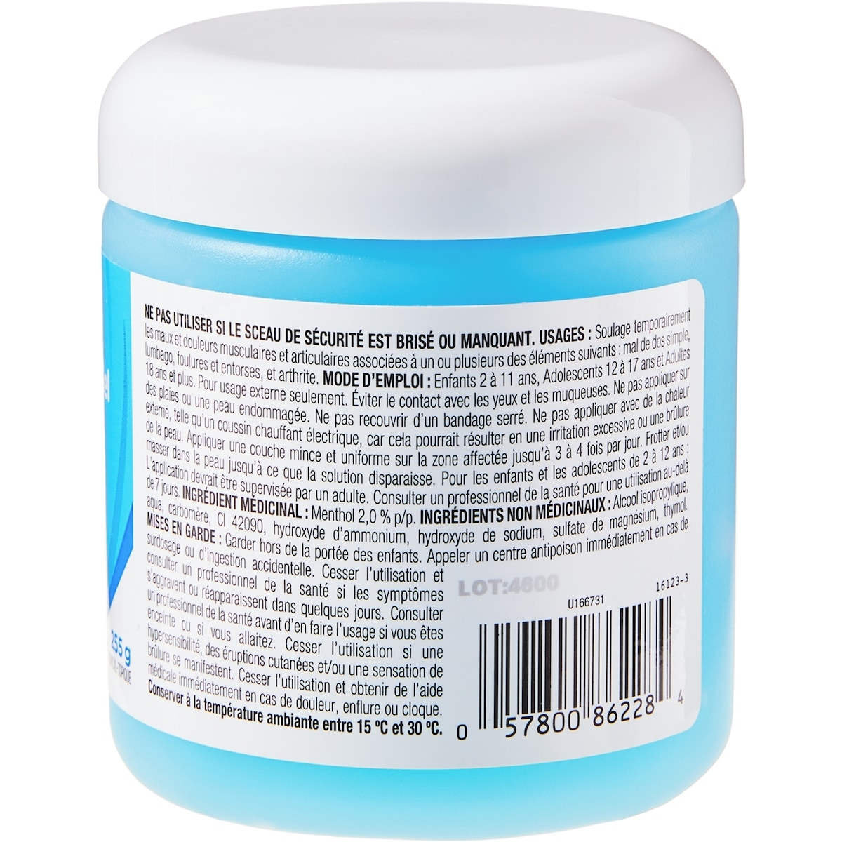 Gel glacé