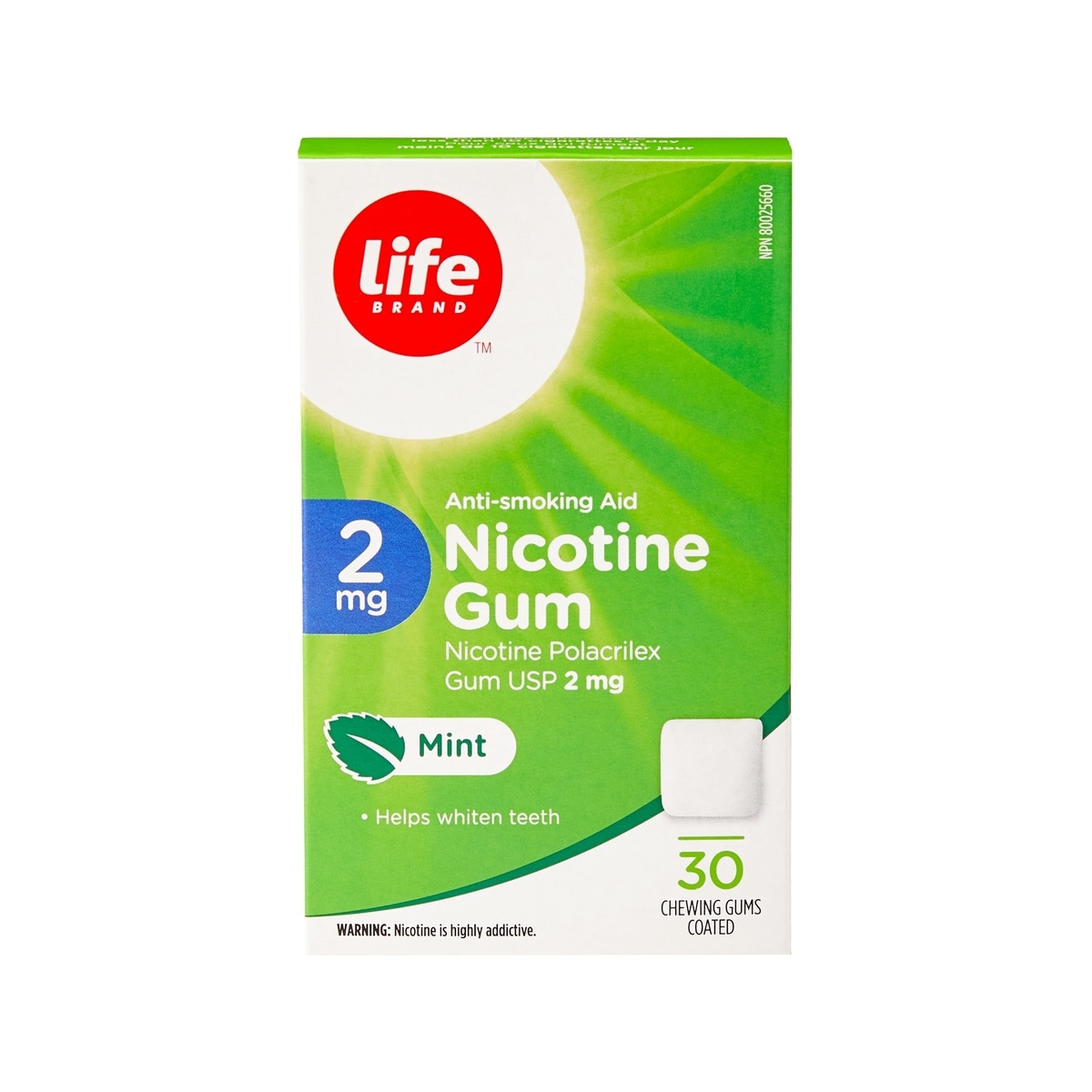 LB Gomme de nicotine Menthe fraiche 2mg