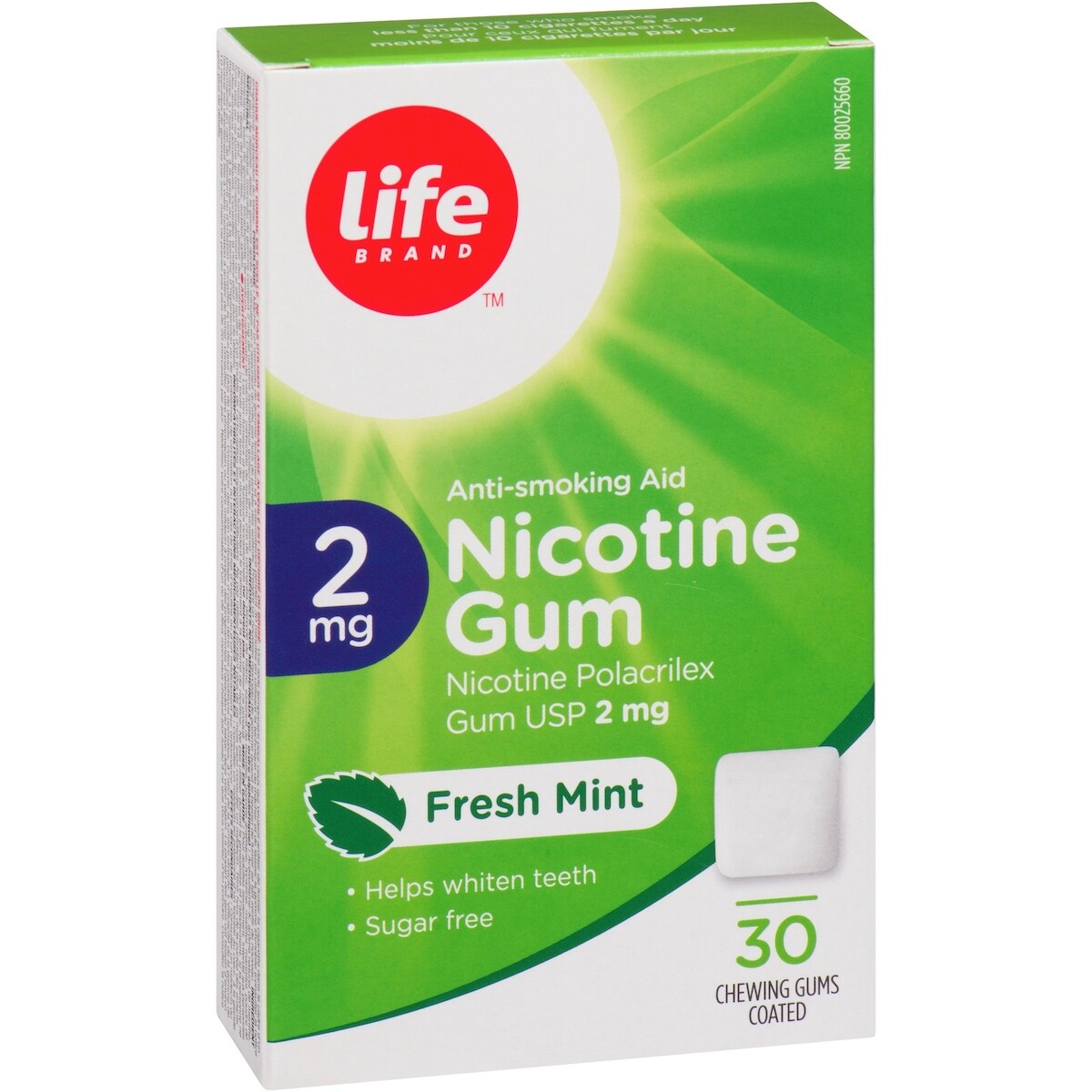 LB Gomme de nicotine Menthe fraiche 2mg