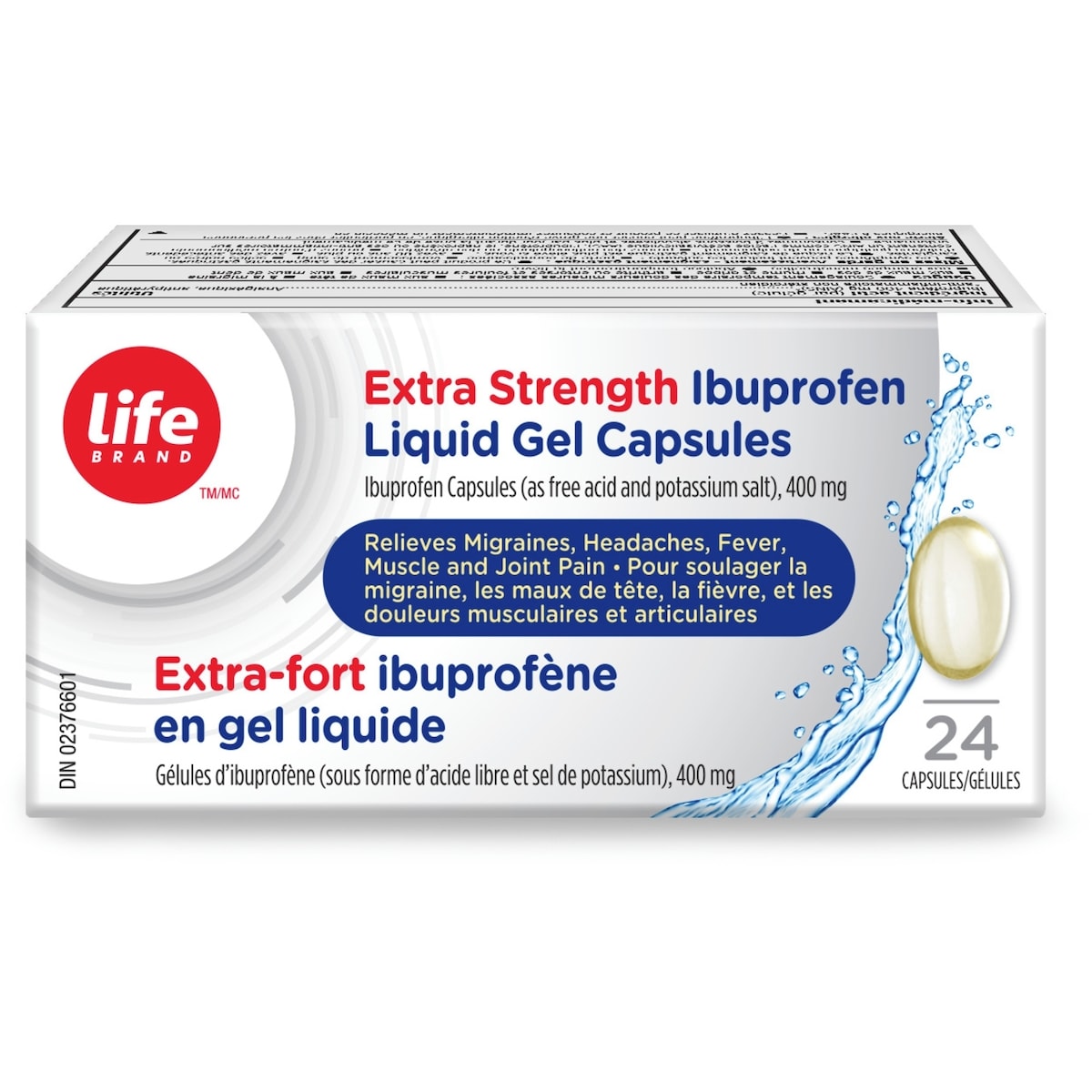 Extra-Fort Ibuprofen en Gel Liquide