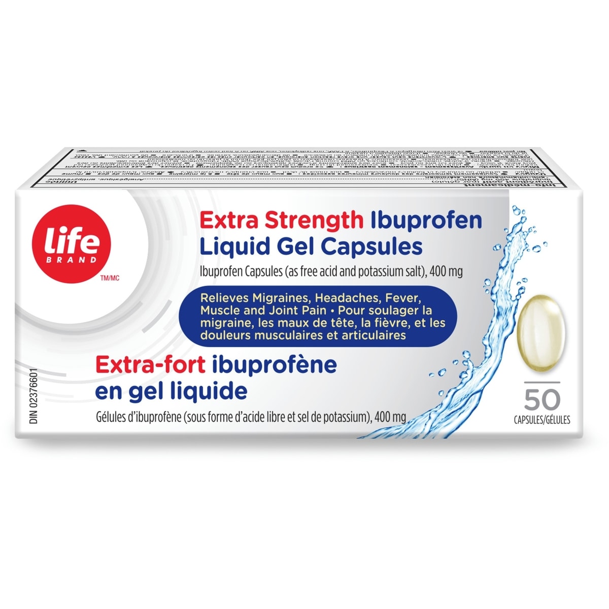 Extra-Fort Ibuprofen en Gel Liquide