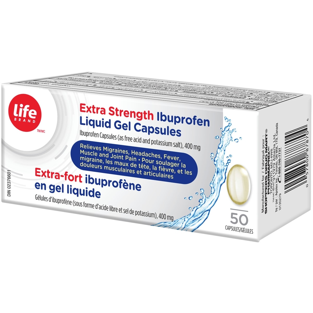 Extra-Fort Ibuprofen en Gel Liquide