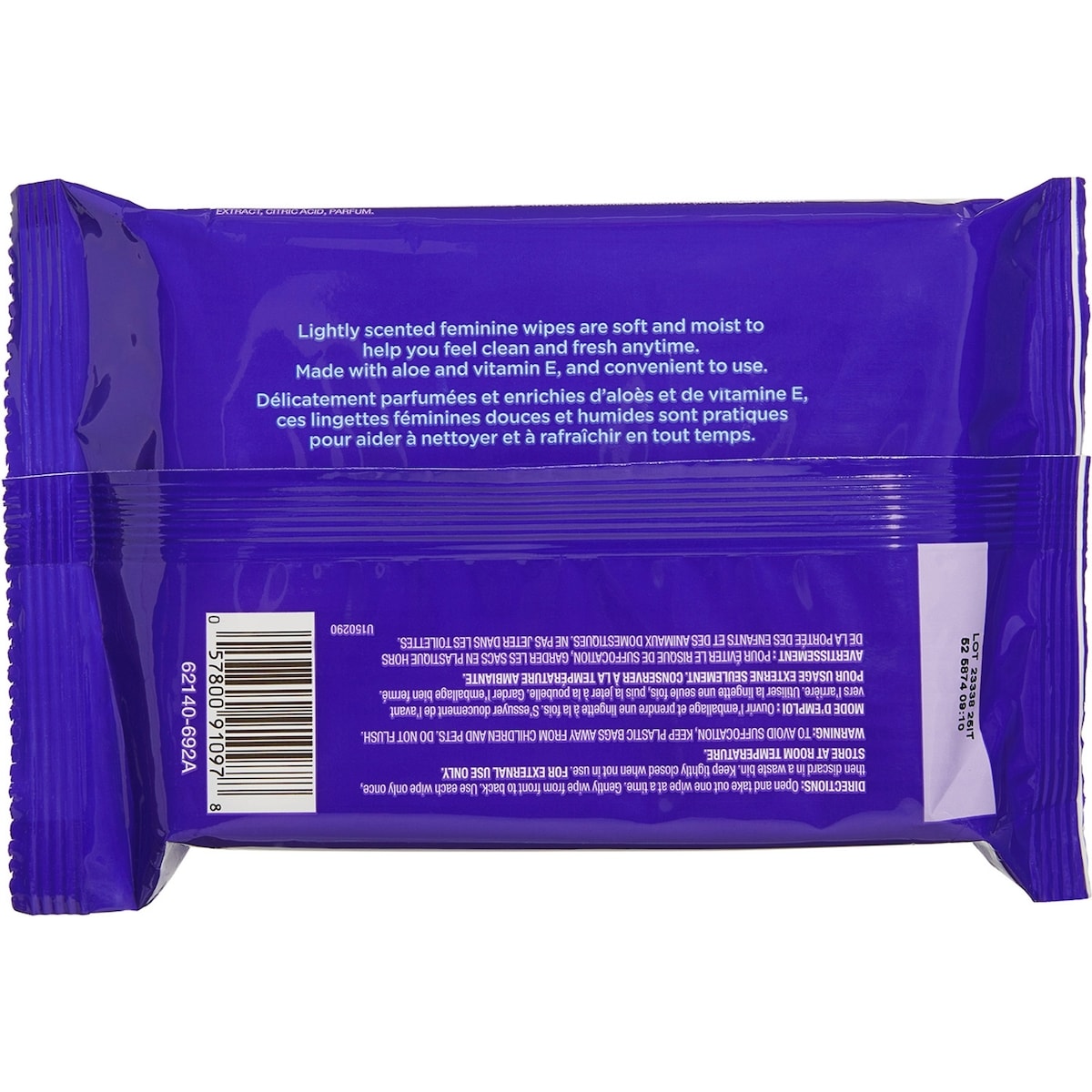 Lingettes féminines