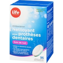 Le Nettoyant pour prothèses dentaires Nuit 3