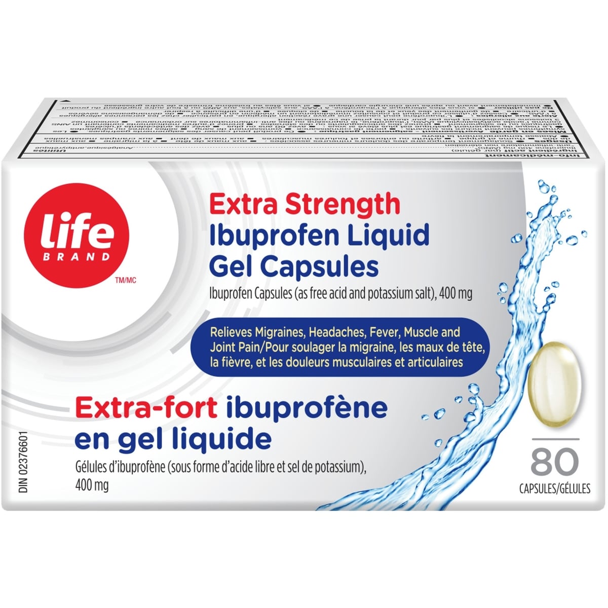 Extra-Fort Ibuprofen en Gel Liquide