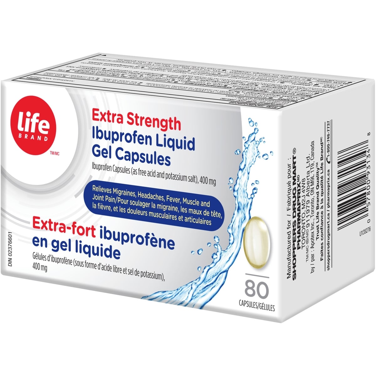 Extra-Fort Ibuprofen en Gel Liquide