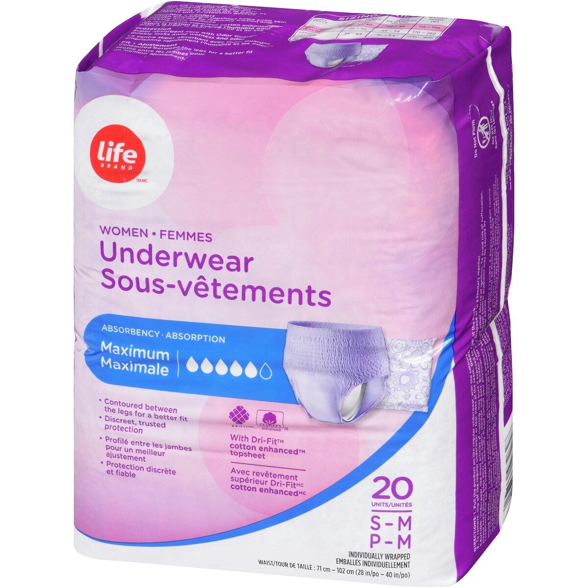Femmes Sous-vetements P-M