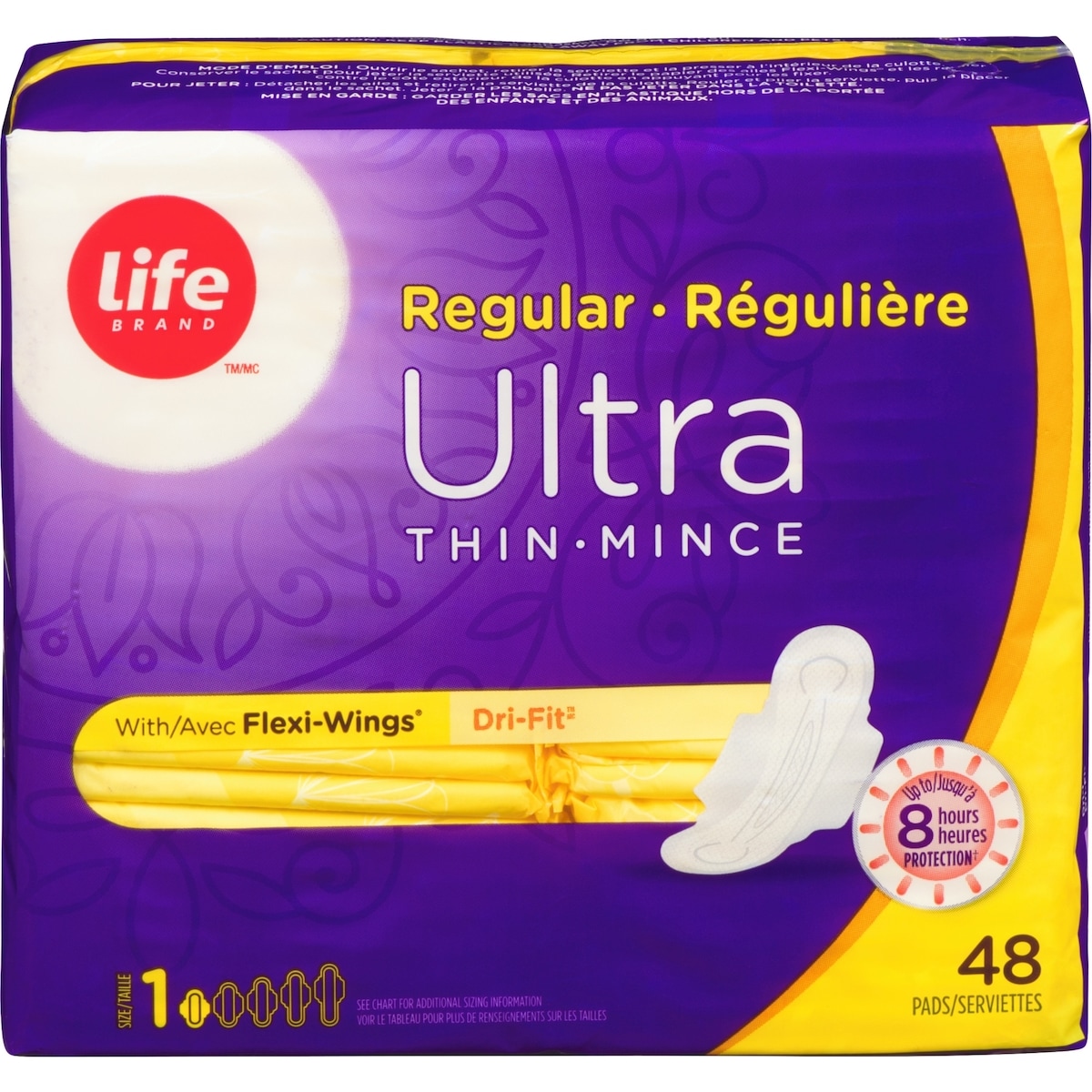 Life Ultra Thin Regular With Flexi-Wings
