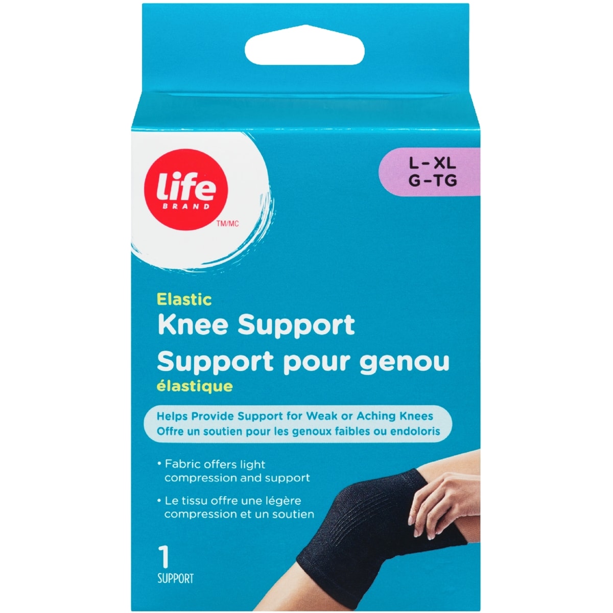 Support pour genou élastique G-TG