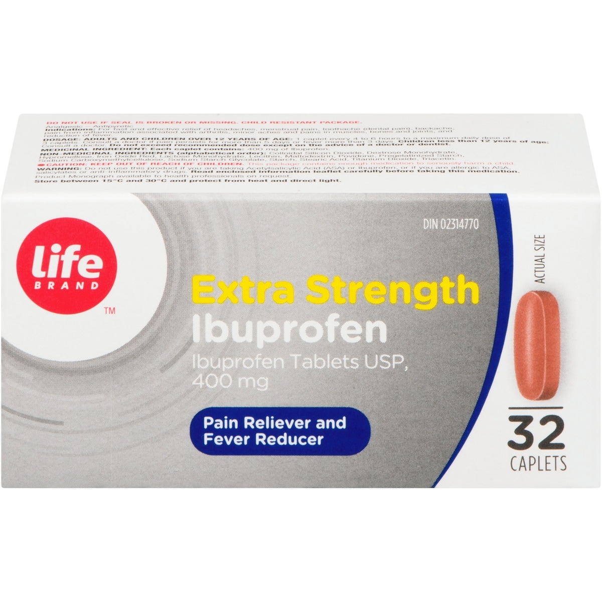 Ibuprofène
Extra-Fort