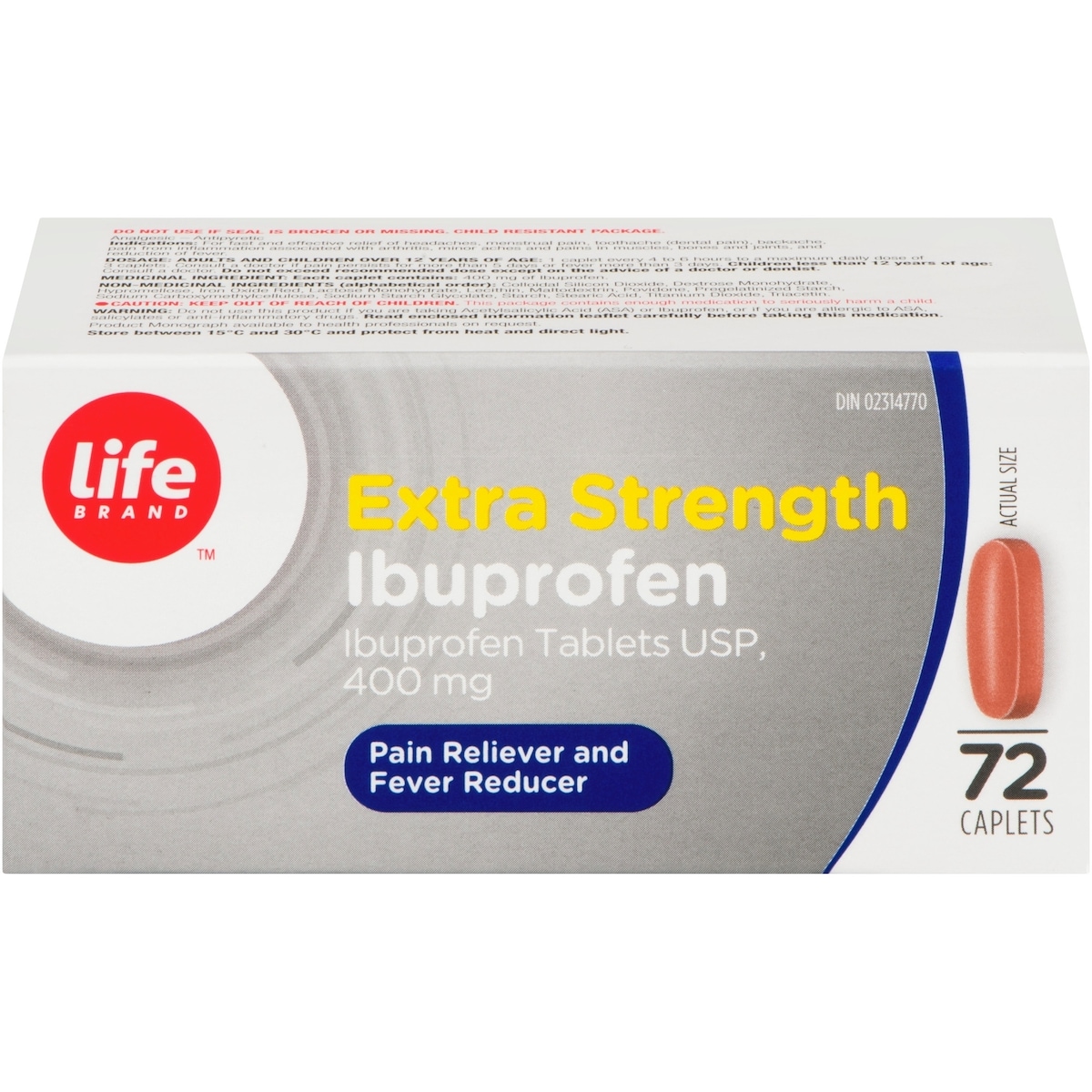 Ibuprofène
Extra-Fort