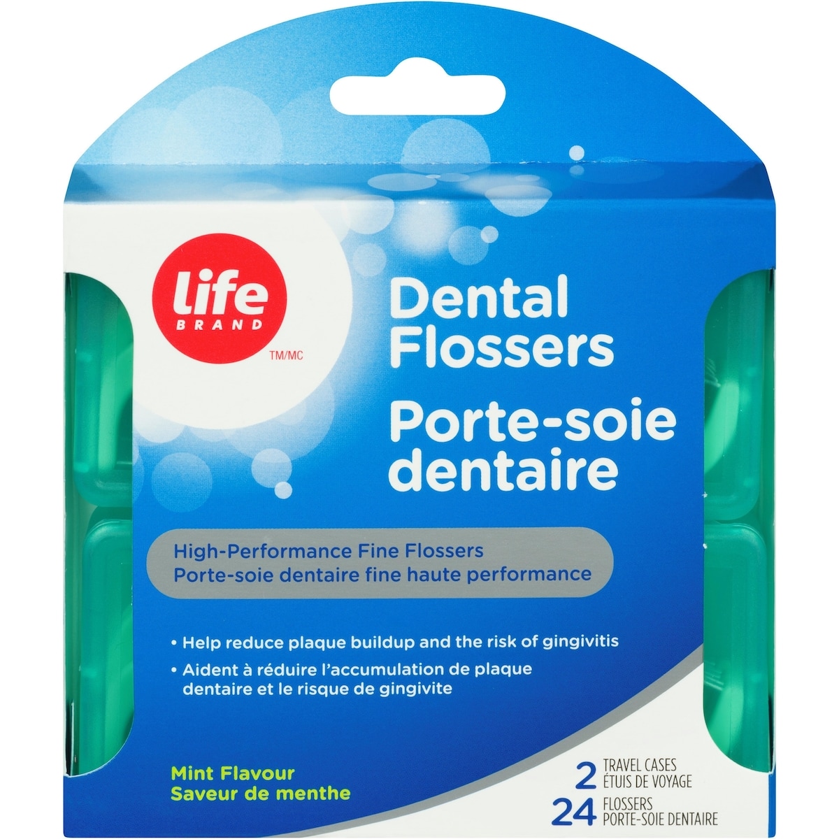 Life Brand LIFE BRAND TRAVEL FLOSSERS 2 EA