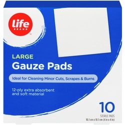 Lb Sterile Pads 10 X 10 (Large) 1