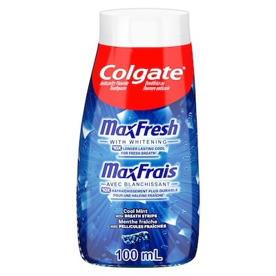 MaxFresh Liquid Gel Toothpaste, Cool Mint