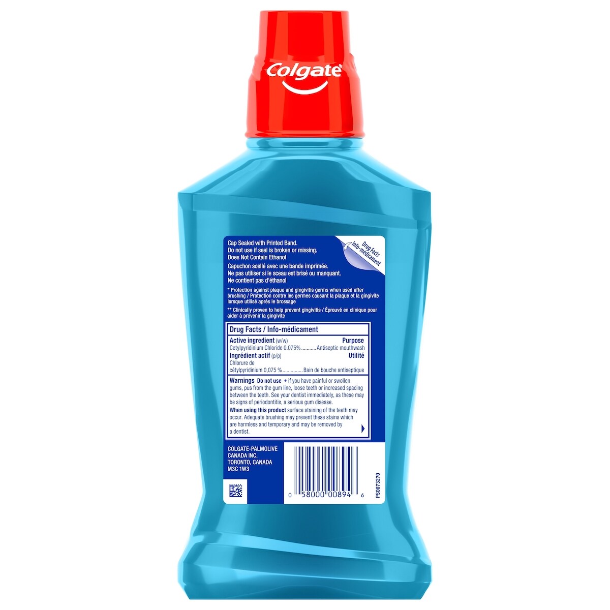 Rince-bouche Total Active Prevention sans alcool