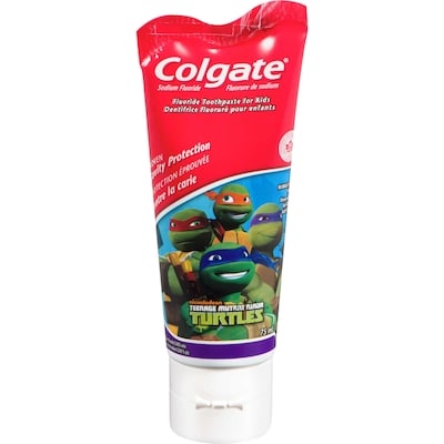 Kids Mixed Boys Anticavity Fluoride Toothpaste, Stand Up Tube, Mild Bubble Fruit 75mL