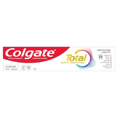 Total Active Prevention Clean Mint Toothpaste