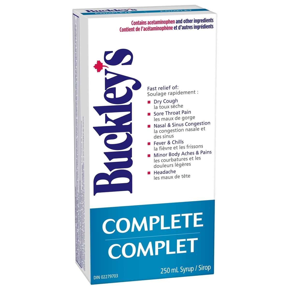 Buckley's® Complete Cough Cold & Flu Syrup Sucrose-Free 250mL