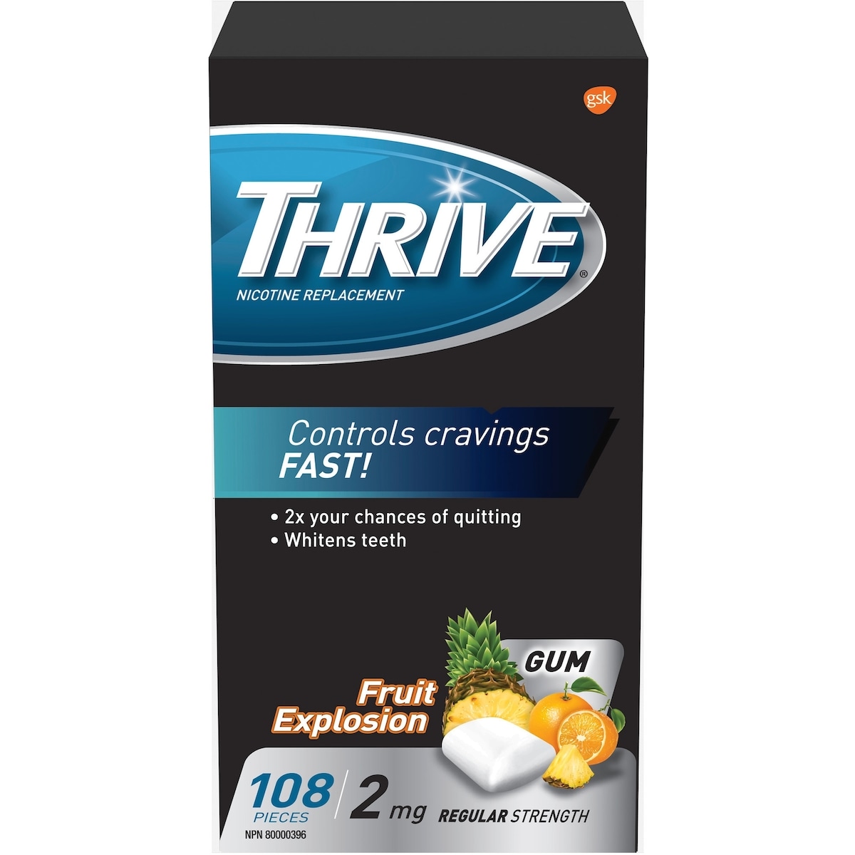 Gum 2mg ,Fruit
