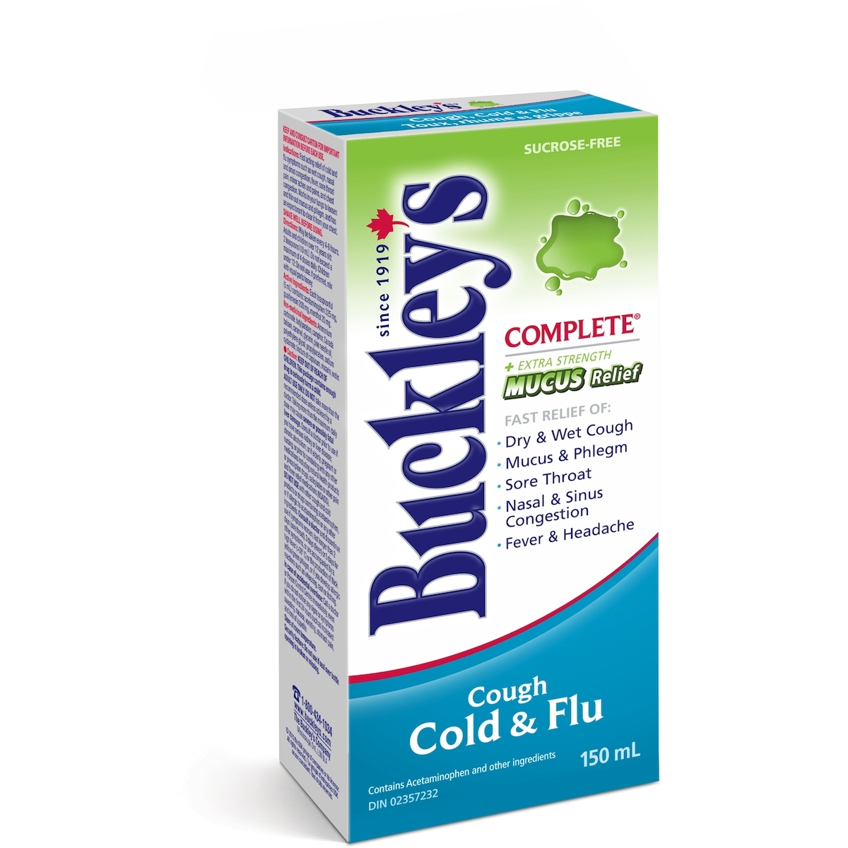 SIROP BUCKLEY'S Complet anti-mucosités