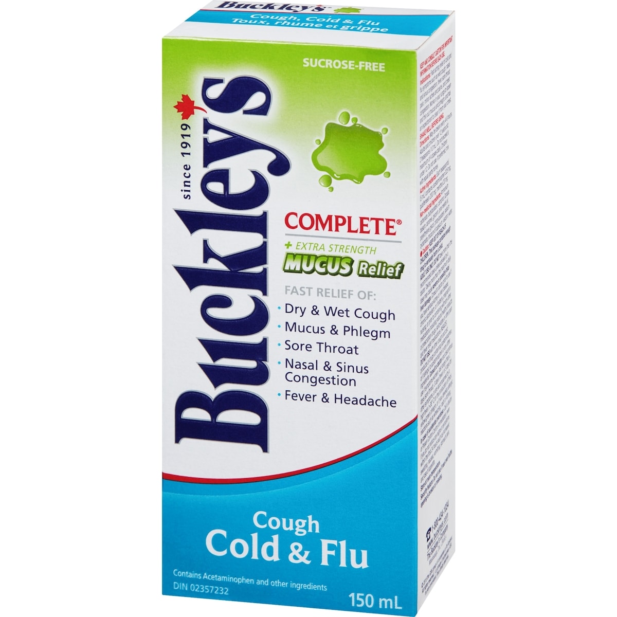 SIROP BUCKLEY'S Complet anti-mucosités