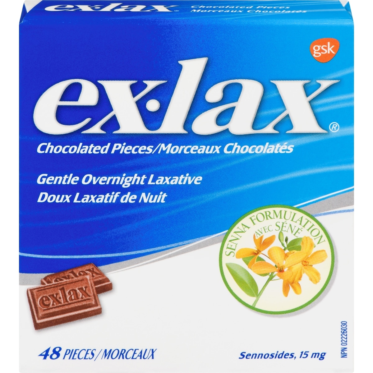 EX-LAX Morceaux chocolatés