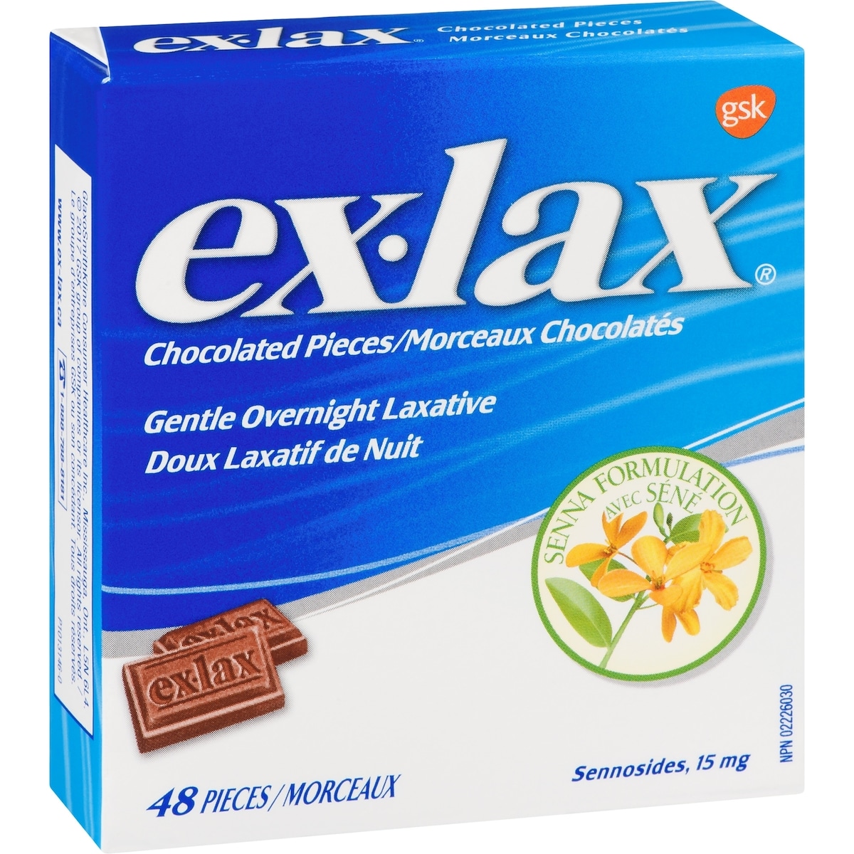 EX-LAX Morceaux chocolatés