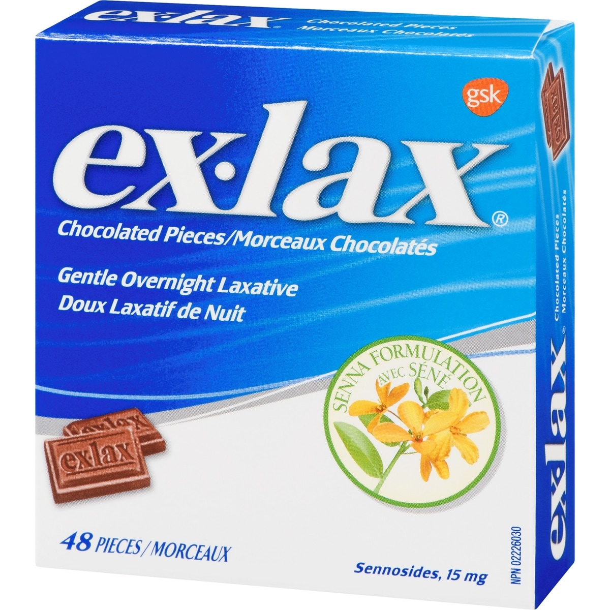 EX-LAX Morceaux chocolatés