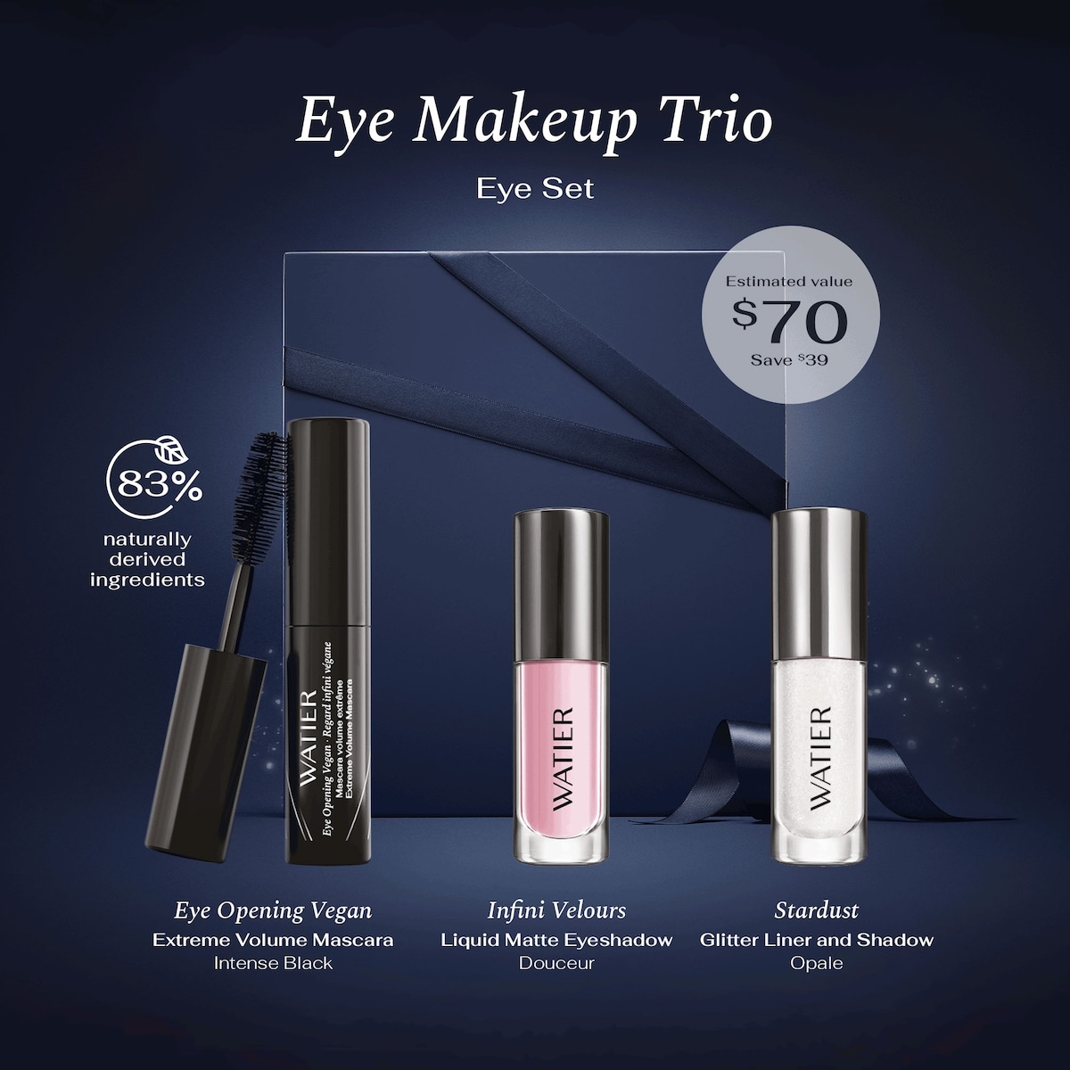 Trio maquillage pour les yeux