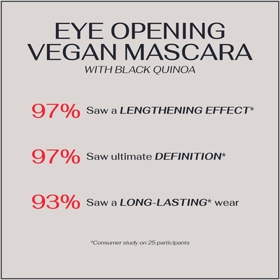 Eye Opening Vegan Mascara With Black Quinoa 4