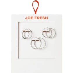 Joe SS Trio Hoop Earring 1