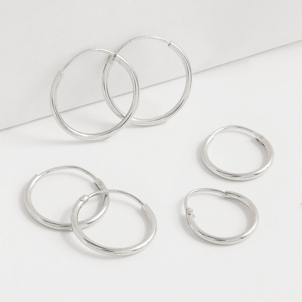 Trio Anneau Arg Ster Argent