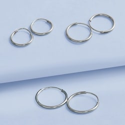 Trio Anneau Arg Ster Argent 5