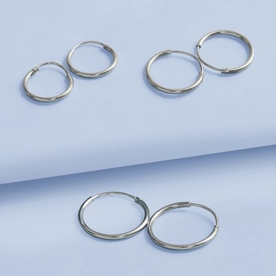 Trio Anneau Arg Ster Argent 5