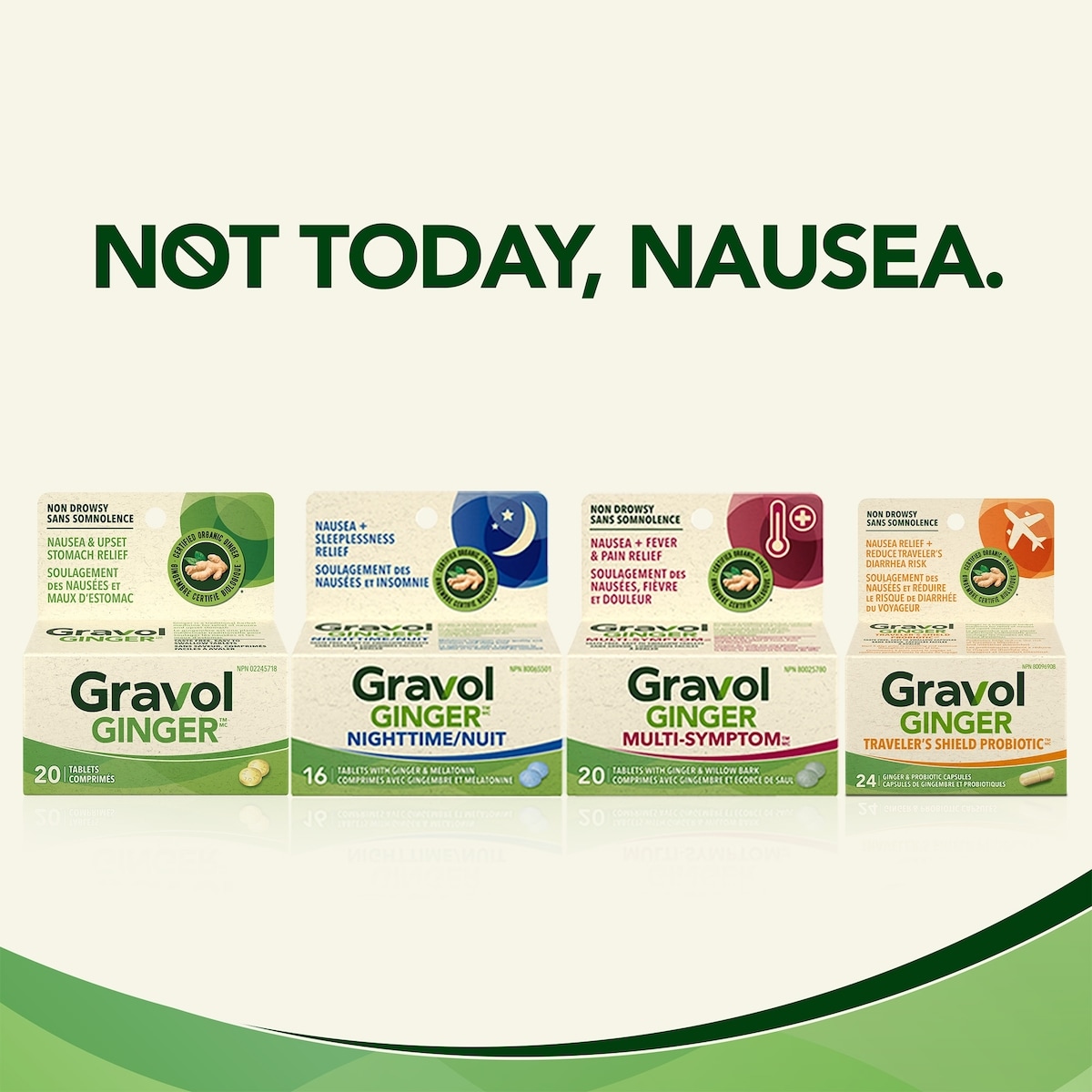 Gravol Capsules de gel liquide