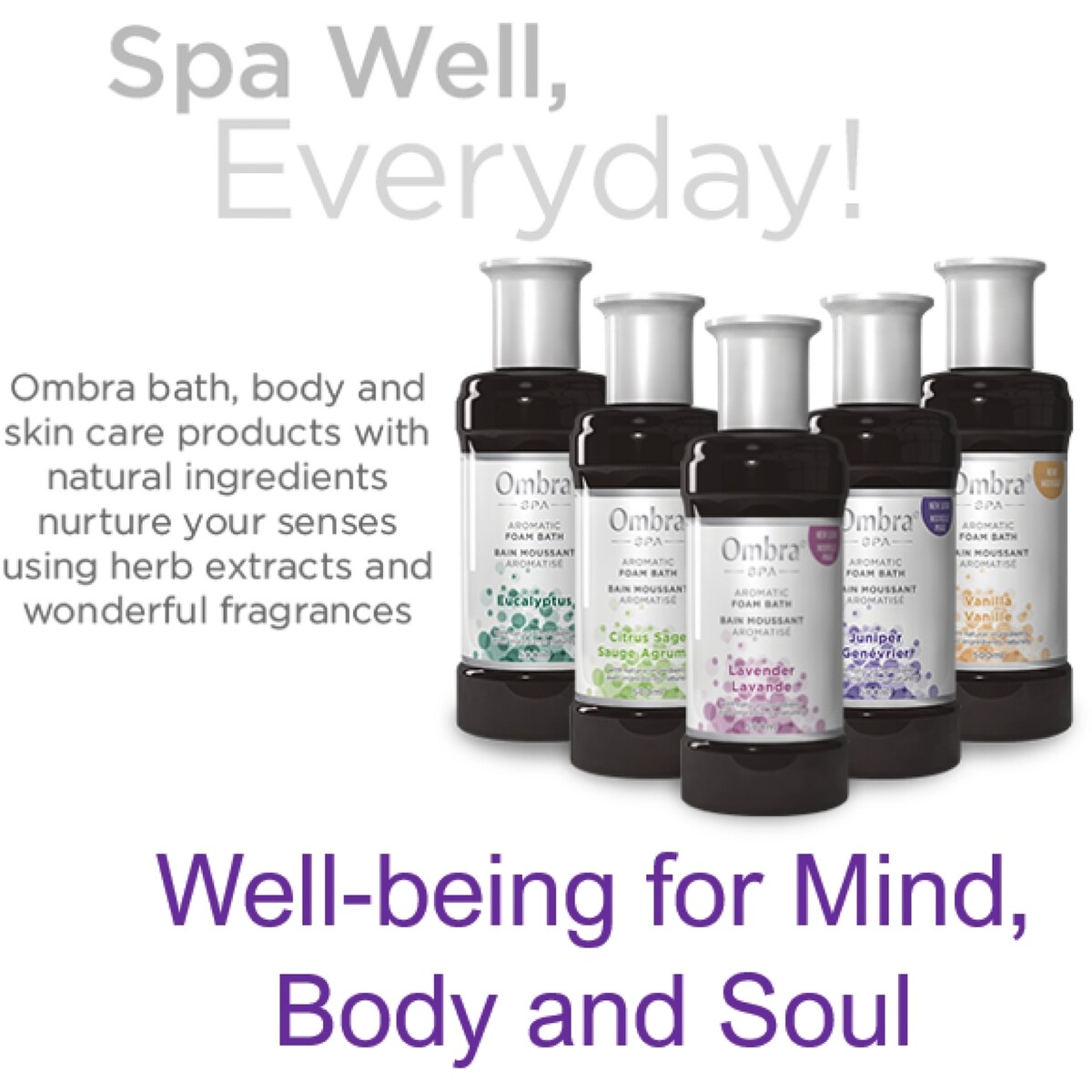 Ombra SPA Gift Set Purifying Eucalyptus 3-pc