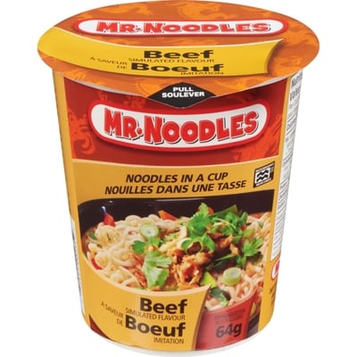 Noodles in a Cup, Beef