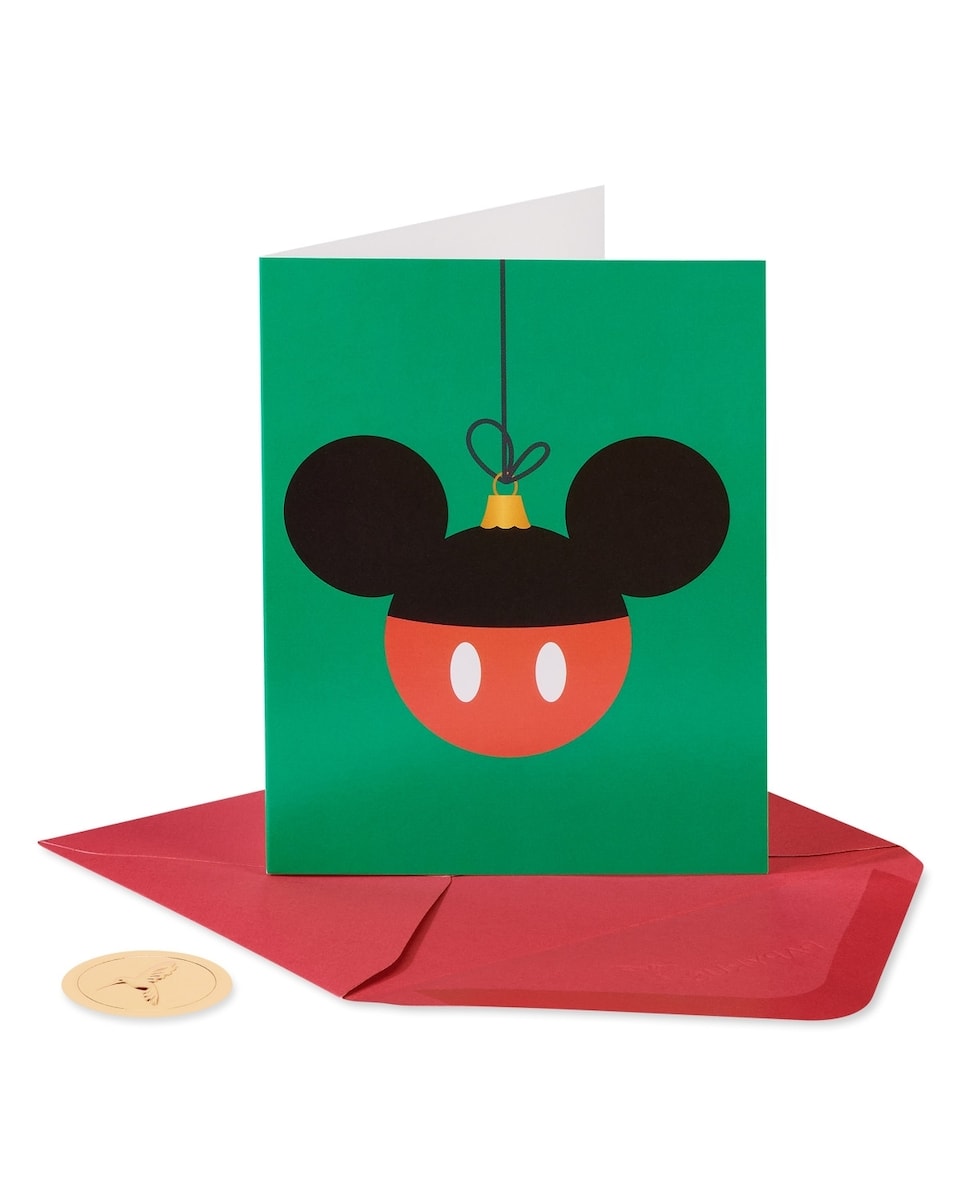 Papyrus Disney Christmas Cards Boxed with Envelopes, Happiest and